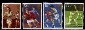 Great Britain Scott 924-927 MNH** Sports stamp set 1980