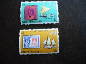 Stamps - Gilbert & Ellice-Scott#226-227 - Mint Never Hinged Part Set of 2 Stamps