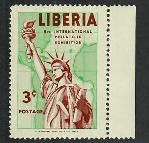 Liberia; Scott 355; 1956;  Unused; NH