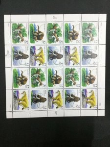 MOMEN: US STAMPS #32c SHEET MINT OG NH LOT #41704