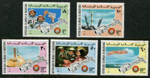 Mauritania SC# 339-40, C156-8 Space Flight, set  caneclled