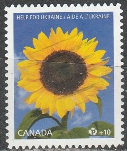 Canada   B32      (O)   2022    Semi postal