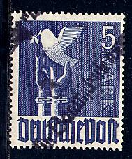 GDR/DDR Sowjetische Zone Michel # II d I, h/s o/p, mint nh