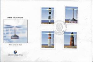 ARGENTINA 1997 FAROS ARGENTINOS II LIGHTHOUSE FDC COVER