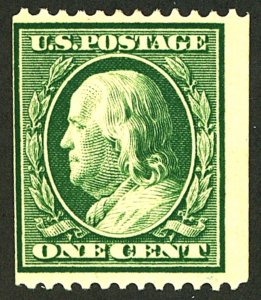 U.S. #385 MINT OG HR