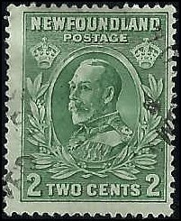 NEWFOUNDLAND   #186 USED (20)