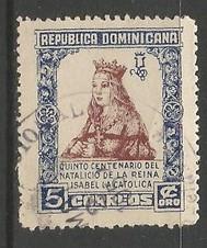 Dominican Republic 446 VFU ISABELLA K1010-4
