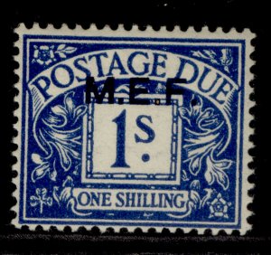 BRITISH OC OF ITALIAN COLONIES GVI SG MD5, 1s deep blue, M MINT.