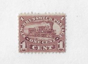 New Brunswick  Sc #6a  1c red violet OG VF