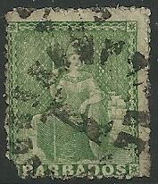 Barbados - 24  - Used  - SCV-7.50