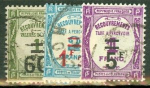 KB: France J46-68 used CV $208; scan shows only a few