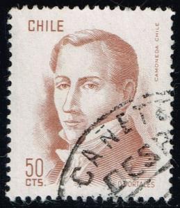 Chile #480 Diego Portales; Used (0.25)