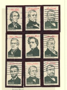 U.S. #SET/MIXED CONDITION 