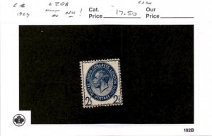 Great Britain, Postage Stamp, #208 Mint NH, 1929 King George (AB)