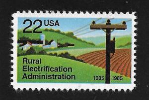 SC# 2144 - (22c) -  Rural Electrification - MNH single