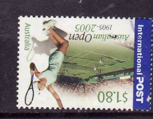 Australia-Sc#2322- id2-used $1.80 Australian Tennis Open-Sports-2005-