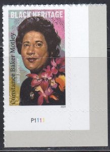 US 2024 Constance Baker Motley, Lawyer and Judge with Plate# MNH stamp