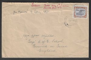 PAPUA 1931 (5 May) Cover PORT MORESBY to - 42640