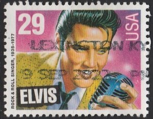 USA 1993 #2721 1993 29c Elvis Presley USED-Fine-NH.