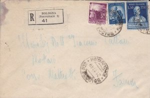 1949 REPUBLIC, n . 612 Time on TRAVELED registered letter