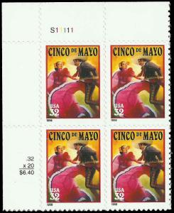 # 3203 MINT NEVER HINGED CINCO DE MAYO