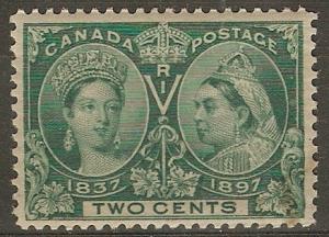 Canada 52 SG 124 MNH  F/VF 1897 SCV $92.50