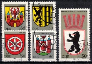 Germany - DDR - Scott 2364-2368