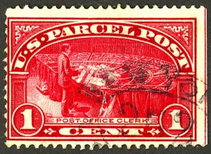 U.S. #Q1 USED CREASE THIN