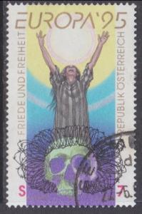 Austria sc#1677 1995 7s Europa used