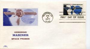 1557 Mariner - Venus/Mercury, Colonial FDC