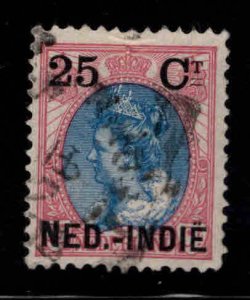 Netherlands Indies  Scott 35 used  surcharged  1900 stamp