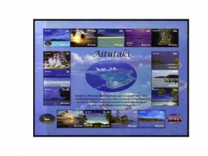 AITUTAKI - 2010 - Tourism - Perf 15v Sheet - Mint Never Hinged