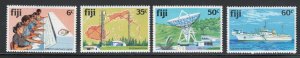 Fiji 1981 Telecommunications Scott # 445 - 448 MH