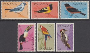 Panama 462-C, C337-8 Birds mint