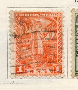 Mexico 1934-35 Early Issue Fine Used 1c. NW-265502