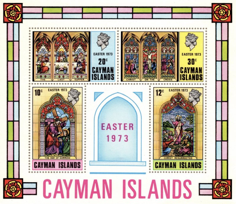 Cayman Islands 1973 Easter, Mini Sheet [Mint]