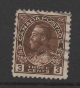 Canada  Scott# 108  used single