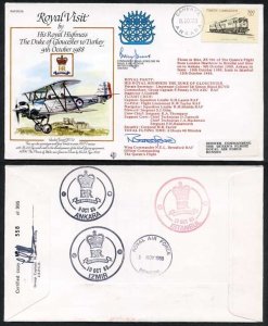 RV6e The Duke of Gloucester to Pakistan Signed by Brian Jones