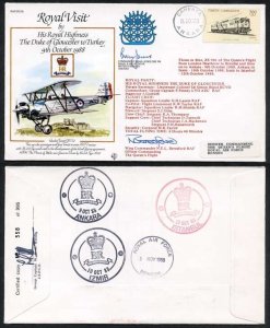 RV6e The Duke of Gloucester to Pakistan Signed by Brian Jones