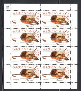 2014 Europa Cept Slovakia, Slovensko 1 Sheetlet Di 8 Values  Instruments Mus