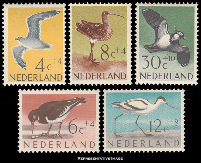 Netherlands Scott B353-B357 Mint never hinged.