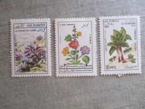 Afghanistan, Scott#1001-1003, MNH 