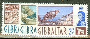 JB: Gibraltar 147-160, 152a mint CV $82.85; scan shows only a few