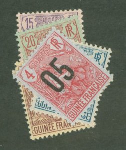 French Guinea #55-60