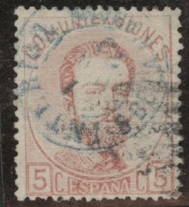 Spain Scott 178  Used  1872 stamp