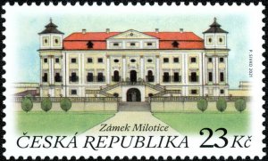 Czech Republic 2021 MNH Stamps Scott 3859 Architecture Castle