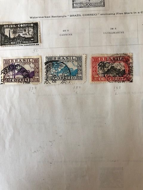 A and B Countries - 14 Album Pages