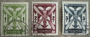 Hungary 1933 Sc.C32-4  Used