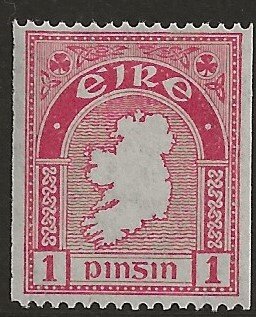 Ireland 87  1934 1p  fine mint nh