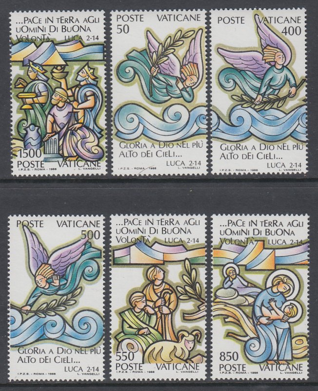 Vatican City 819-824 MNH VF